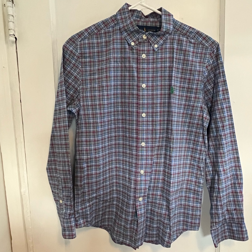 Ralph Lauren button down youth shirt